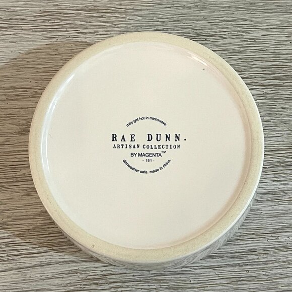 New Rae Dunn Drink Water Food Dish Pets Cats Dogs Artisan Collection - Picture 5 of 5